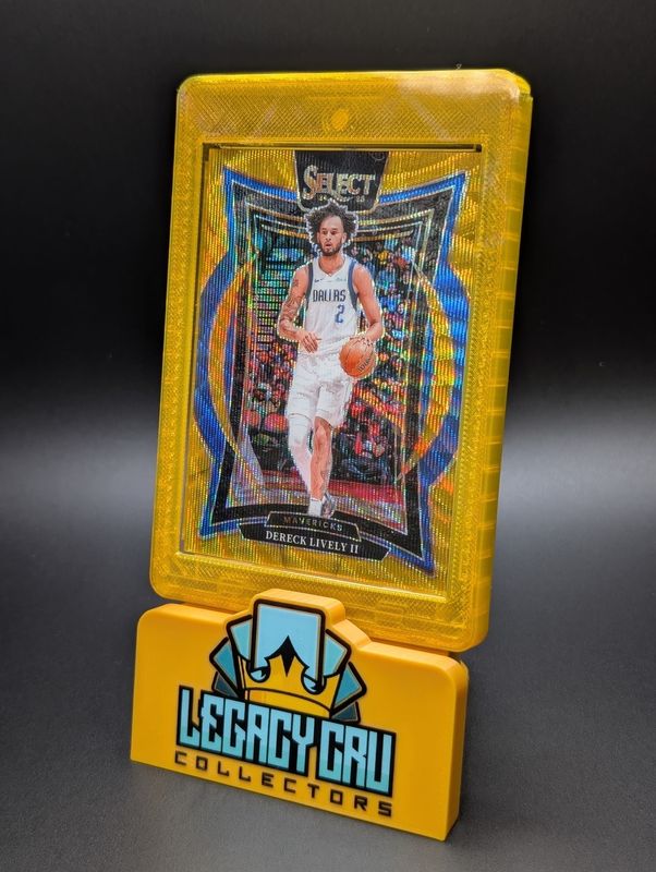 2024-25 Panini Select Dereck Lively II #26 Concourse Gold Wave /10