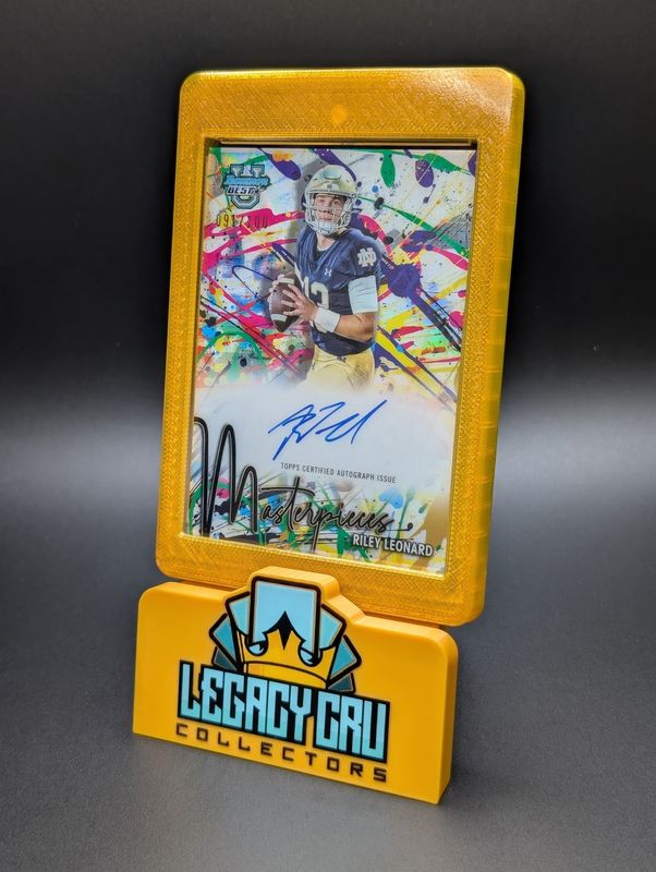 2024 BOWMAN'S BEST RILEY LEONARD MASTERPIECES CERTIFIED AUTO /100