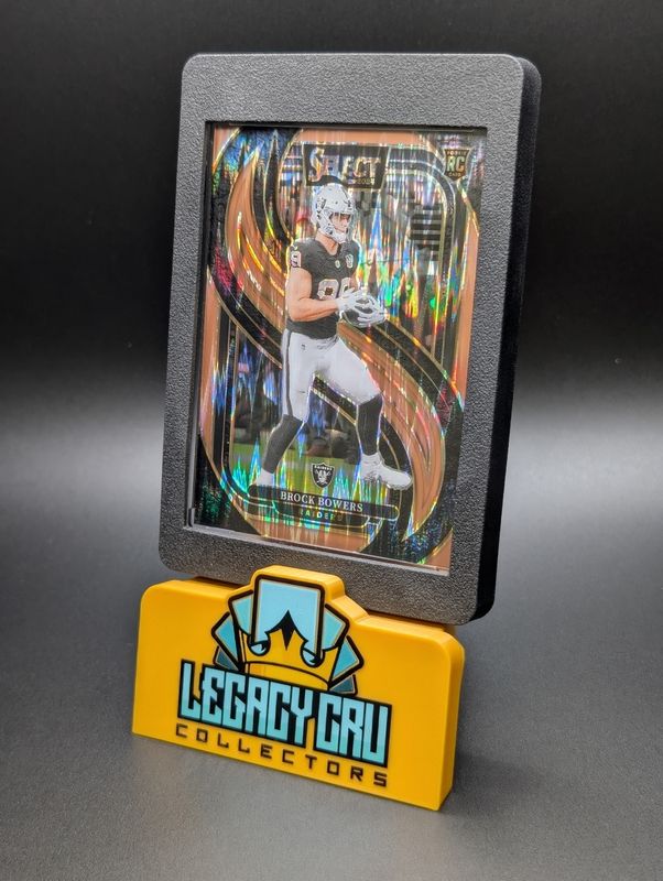 2024 Panini Select Football Brock Bowers bronze RC /299