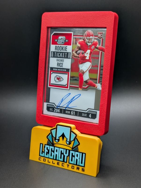 2023 Contenders Optic Rashee Rice Rookie Auto