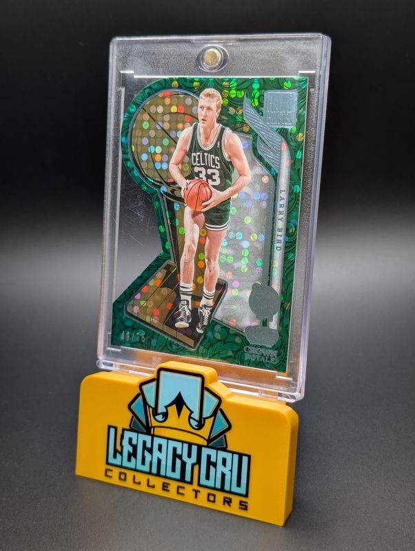 2023-24 Panini Larry Bird Crown Royale Hand Crafted /75