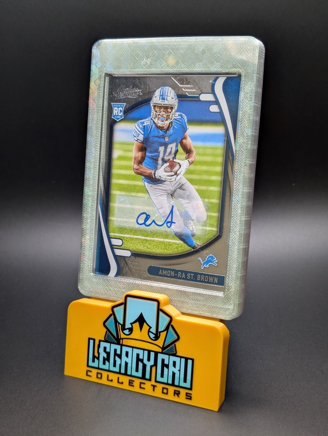 2021 Panini Absolute Football Amon Ra Sr Brown RC Auto