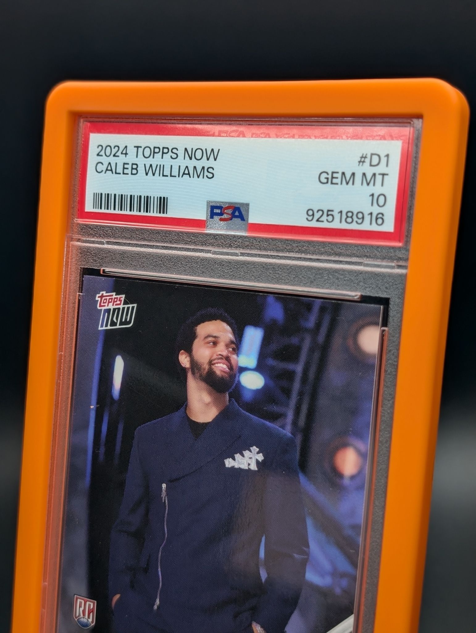 2024 Topps now Caleb Williams Gem Mint 10