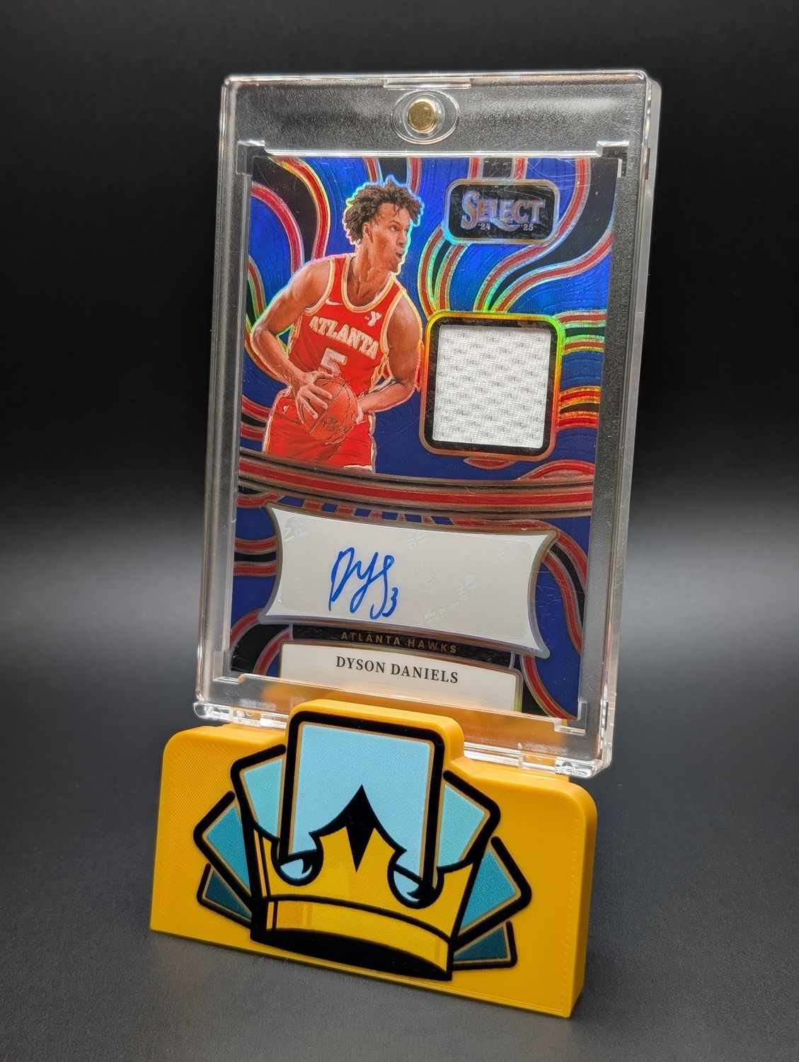 2024-25 Panini Select Basketball Dyson Daniels Auto Patch Blue /49