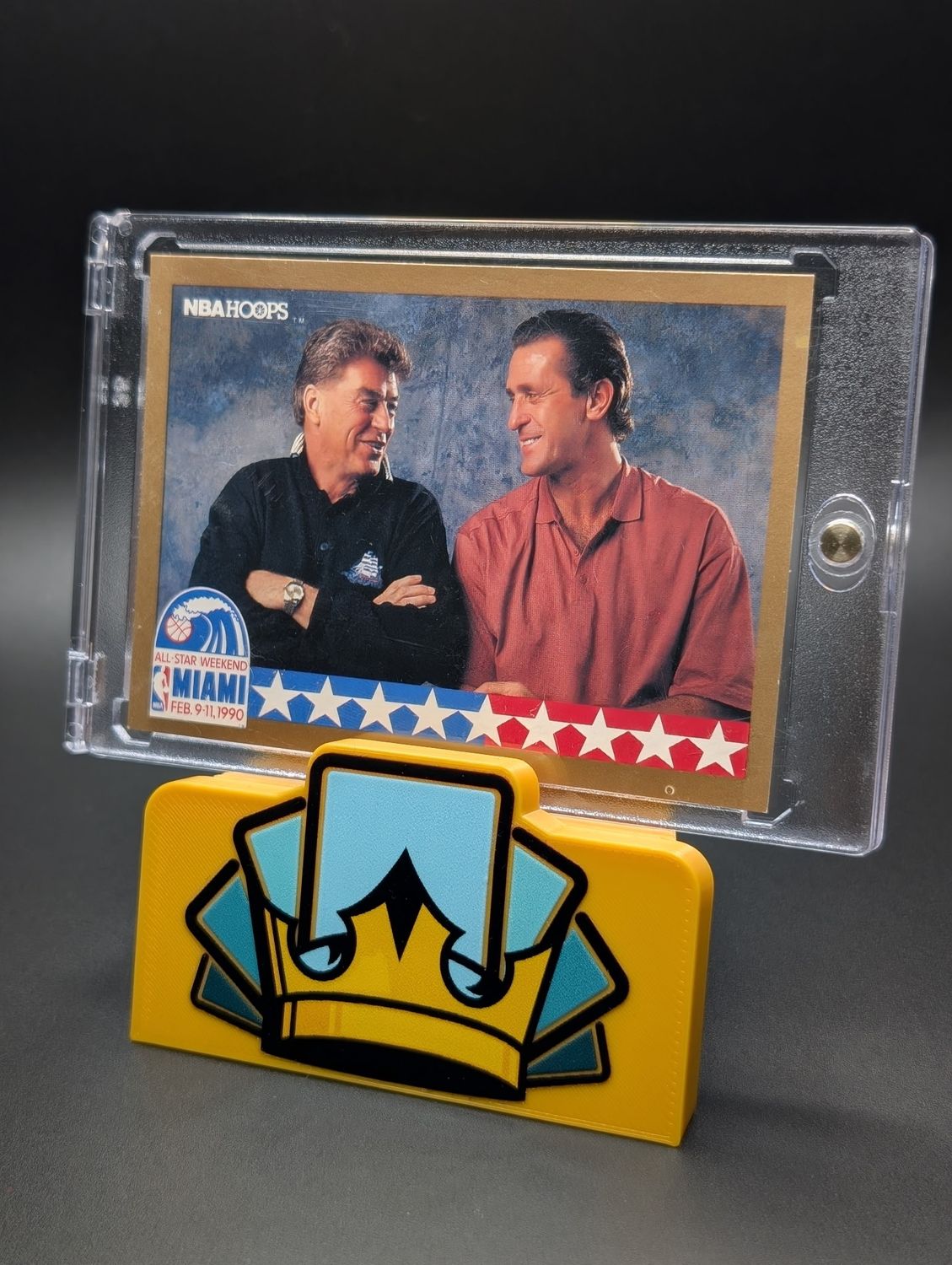 NBA Hoops 1990 All-Star Weekend Coaches Chuck Daly & Pat Riley