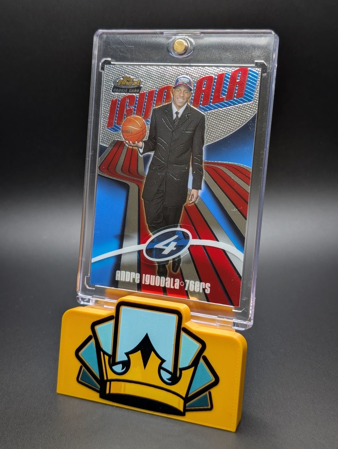 2004 Topps Finest Andre Iguodala Rookie Card #181