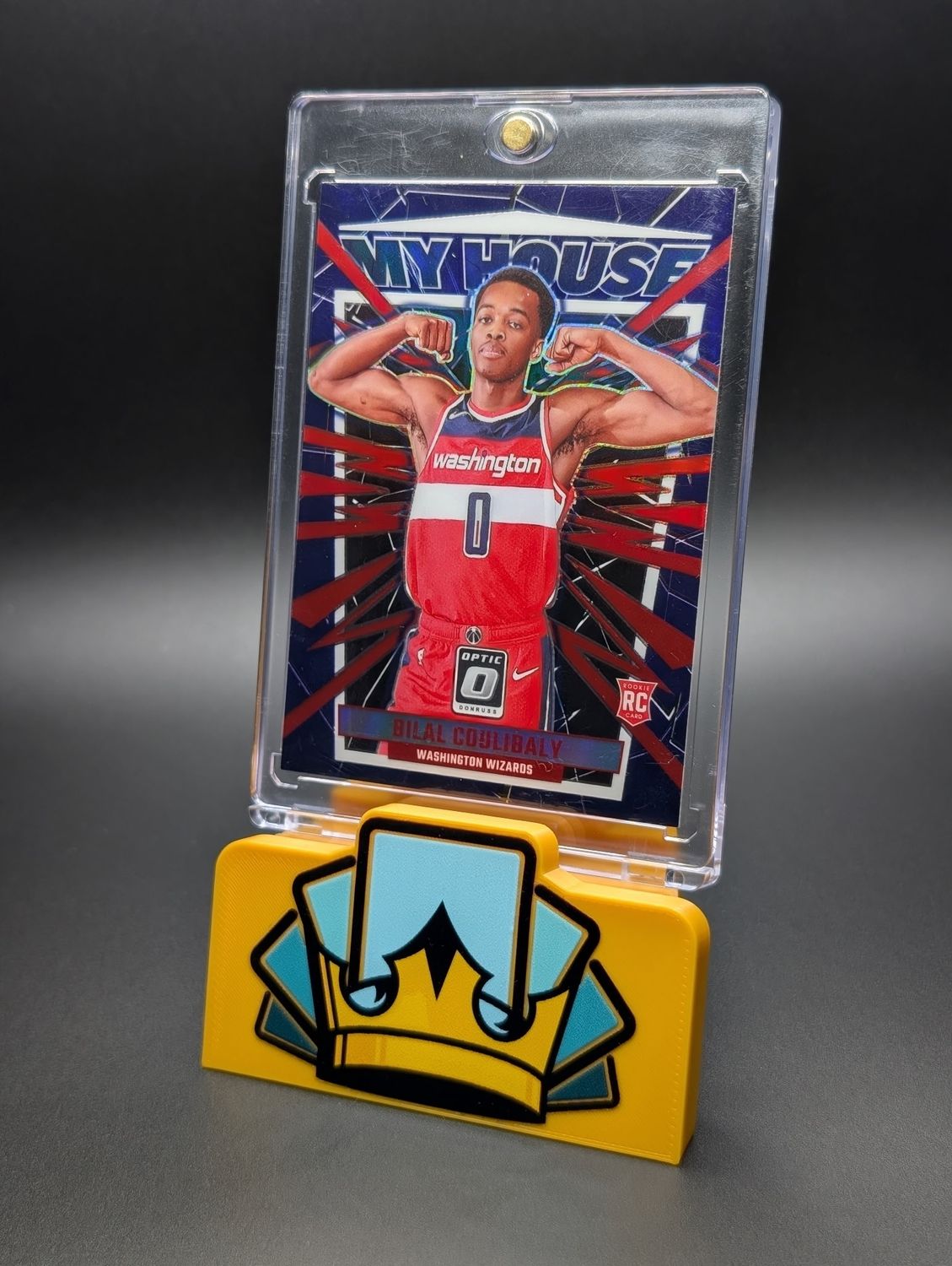 2023-24 Panini Donruss Optic - My House Bilal Coulibaly #16 Purple Prizm (RC)