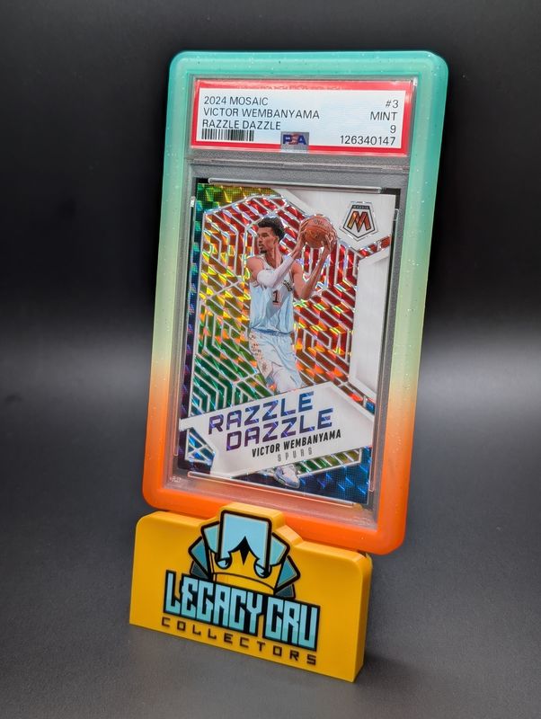 2024 PANINI MOSAIC RAZZLE DAZZLE #3 VICTOR WEMBANYAMA