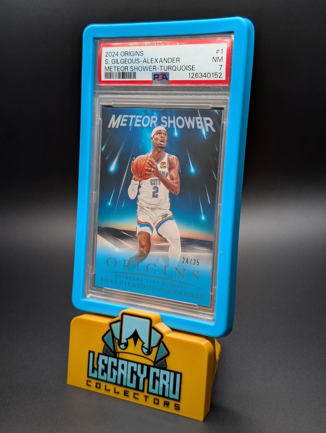 2024 PANINI ORIGINS METEOR SHOWER | TURQUOISE [#24/25] #1 SHAI GILGEOUS-ALEXANDER