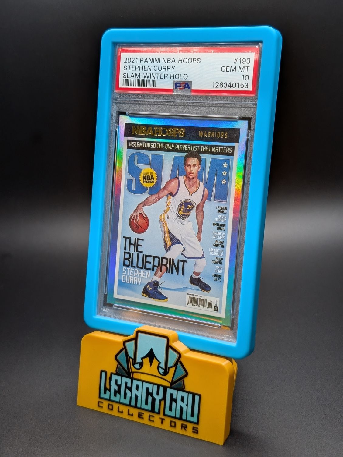 2021 PANINI NBA HOOPS SLAM | WINTER HOLO #193 STEPHEN CURRY