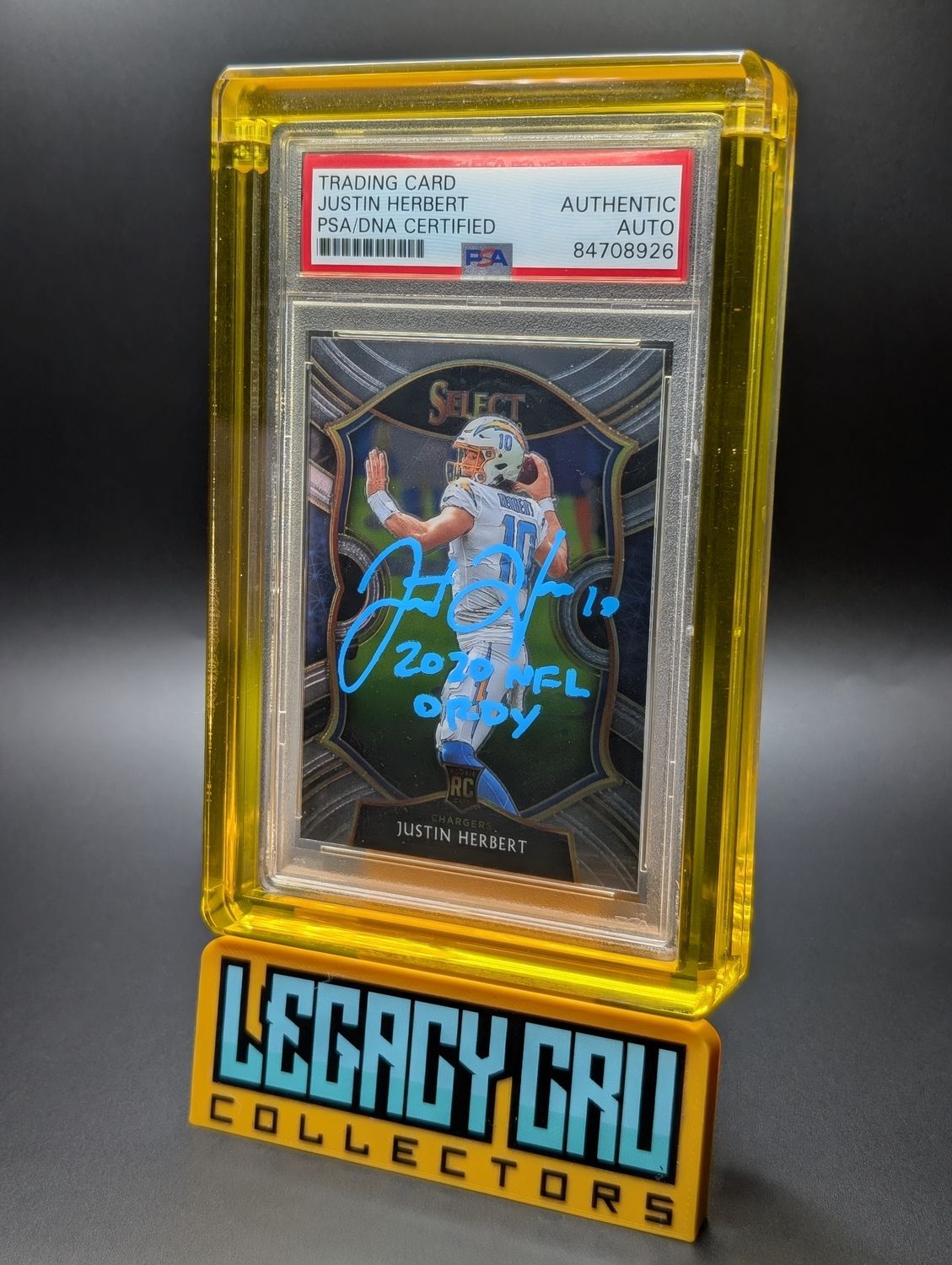 Justin Herbert PSA/DNA Autograph (RC)