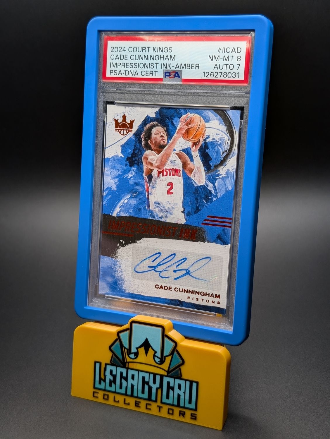 2024-25 Panini Court Kings Cade Cunningham Impressionist Ink Auto /49