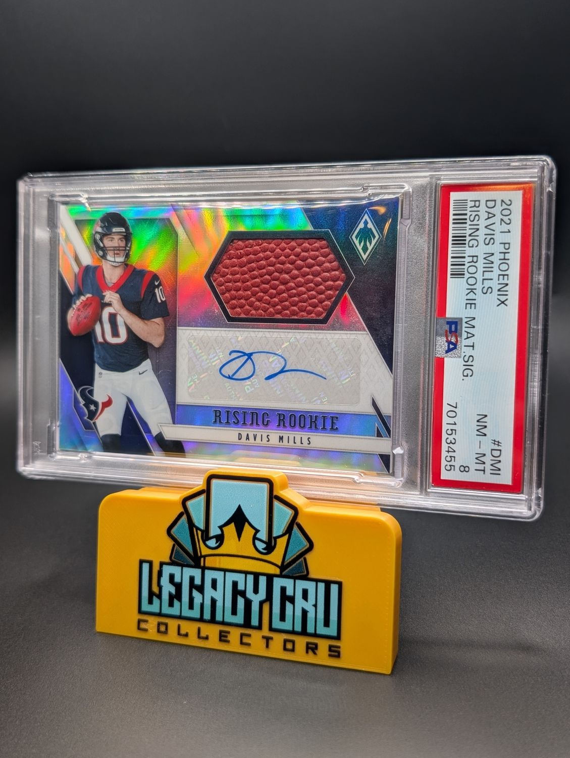 2021 Phoenix David Mills rising rookie RPA PSA 8 2021 Phoenix David Mills rising rookie RPA PSA 8