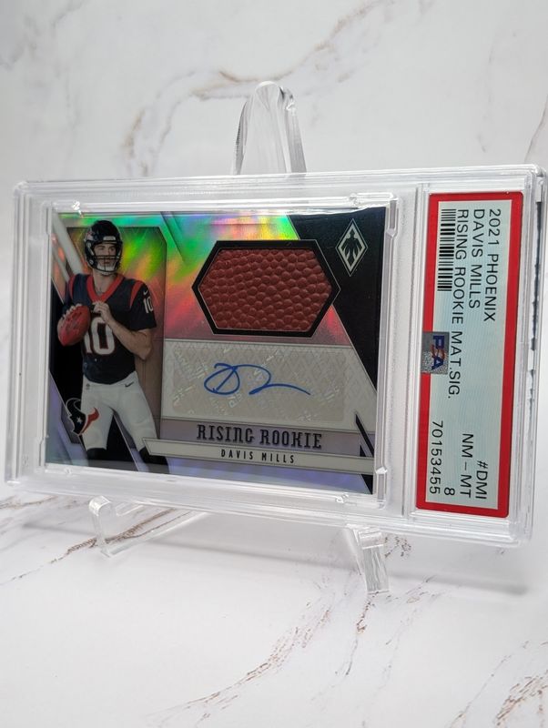 2021 Phoenix David Mills rising rookie RPA PSA 8