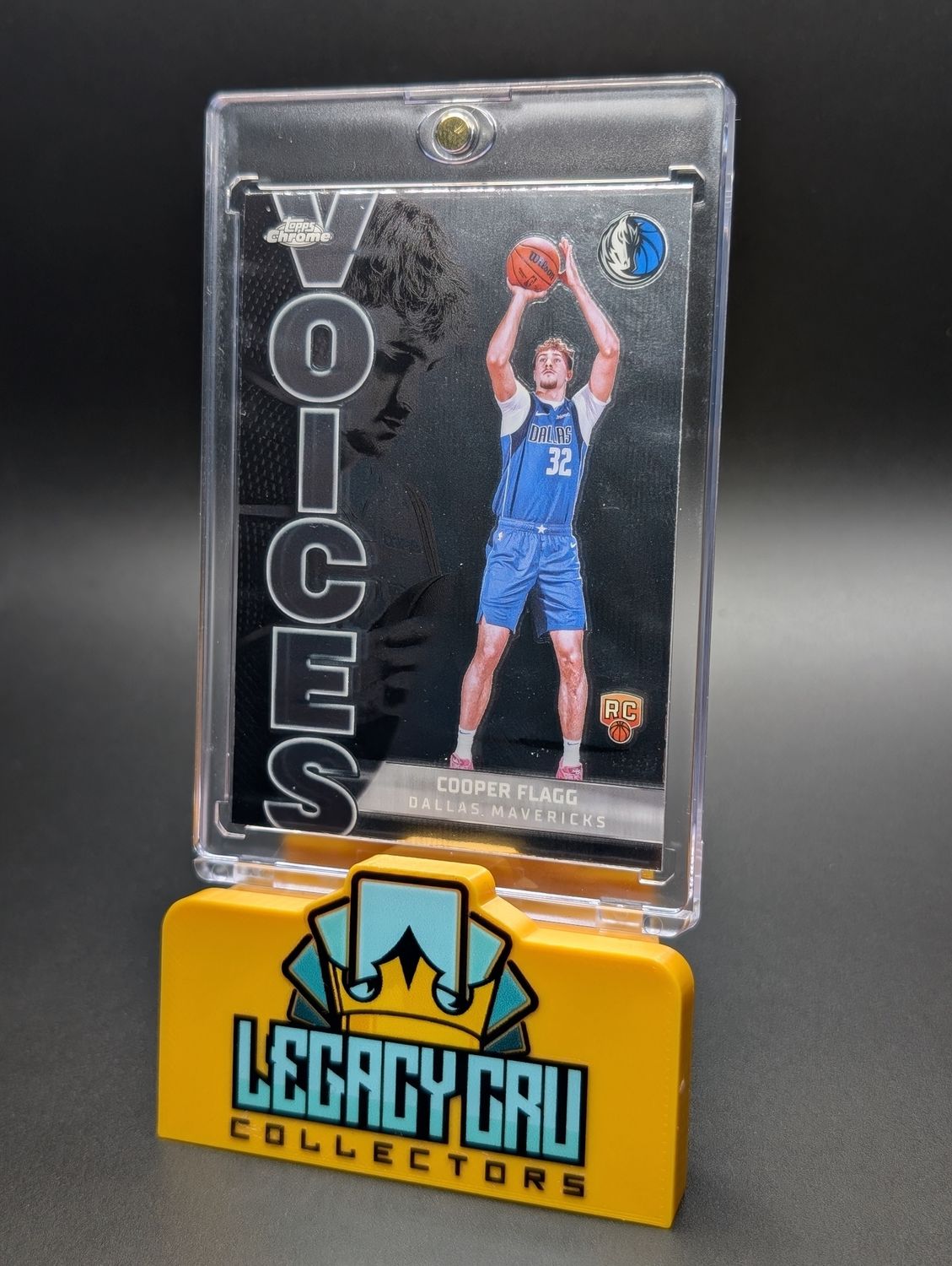 Cooper Flagg 2025 Topps Chrome #VS-6 Voices Rookie RC Cooper Flagg 2025 Topps Chrome #VS-6 Voices Rookie RC