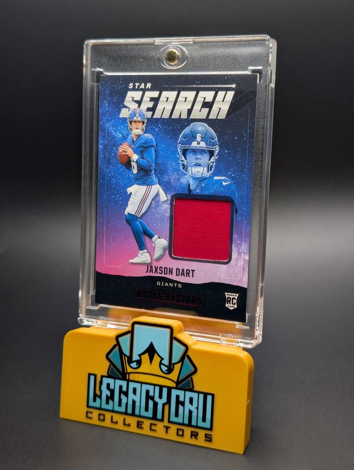 2025 Panini Football Rookies and Stars Star Search Jaxson Dart Rookie Patch 2025 Panini Football Rookies and Stars Star Search Jaxson Dart Rookie Patch