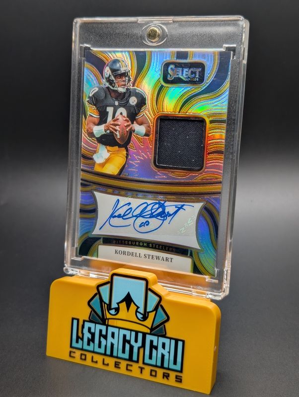 2024 Panini Select - Signature Memorabilia Kordell Stewart Silver Prizm /199 AU