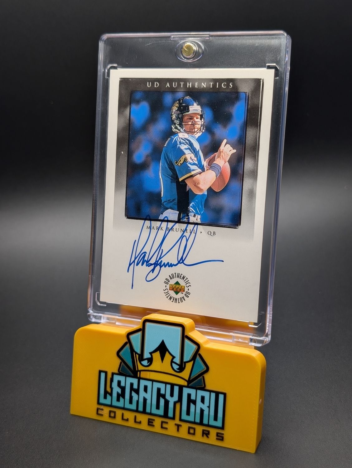 1998 Upper Deck UD Authentics Mark Brunell Autograph Jacksonville Jaguars