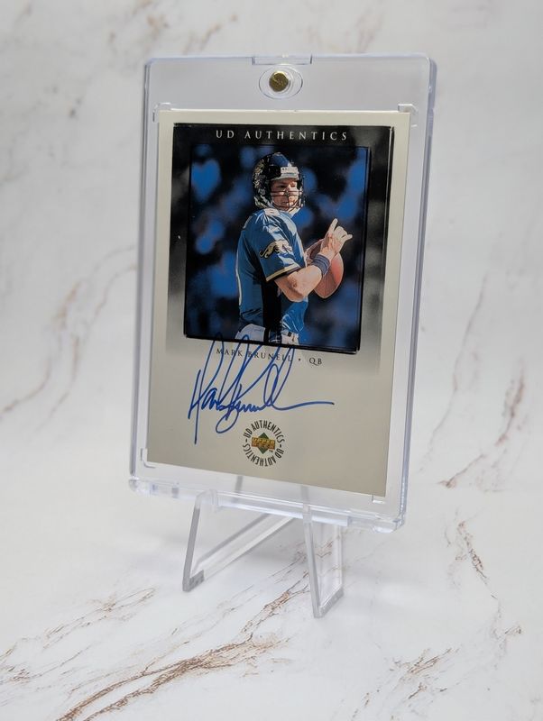 1998 Upper Deck UD Authentics Mark Brunell Autograph Jacksonville Jaguars