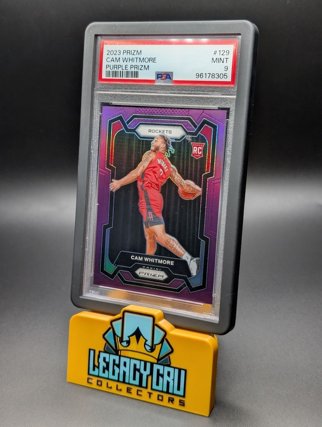 2023-24 Panini Prizm - Cam Whitmore #129 Purple Prizm /99 (RC) 2023-24 Panini Prizm - Cam Whitmore #129 Purple Prizm /99 (RC)