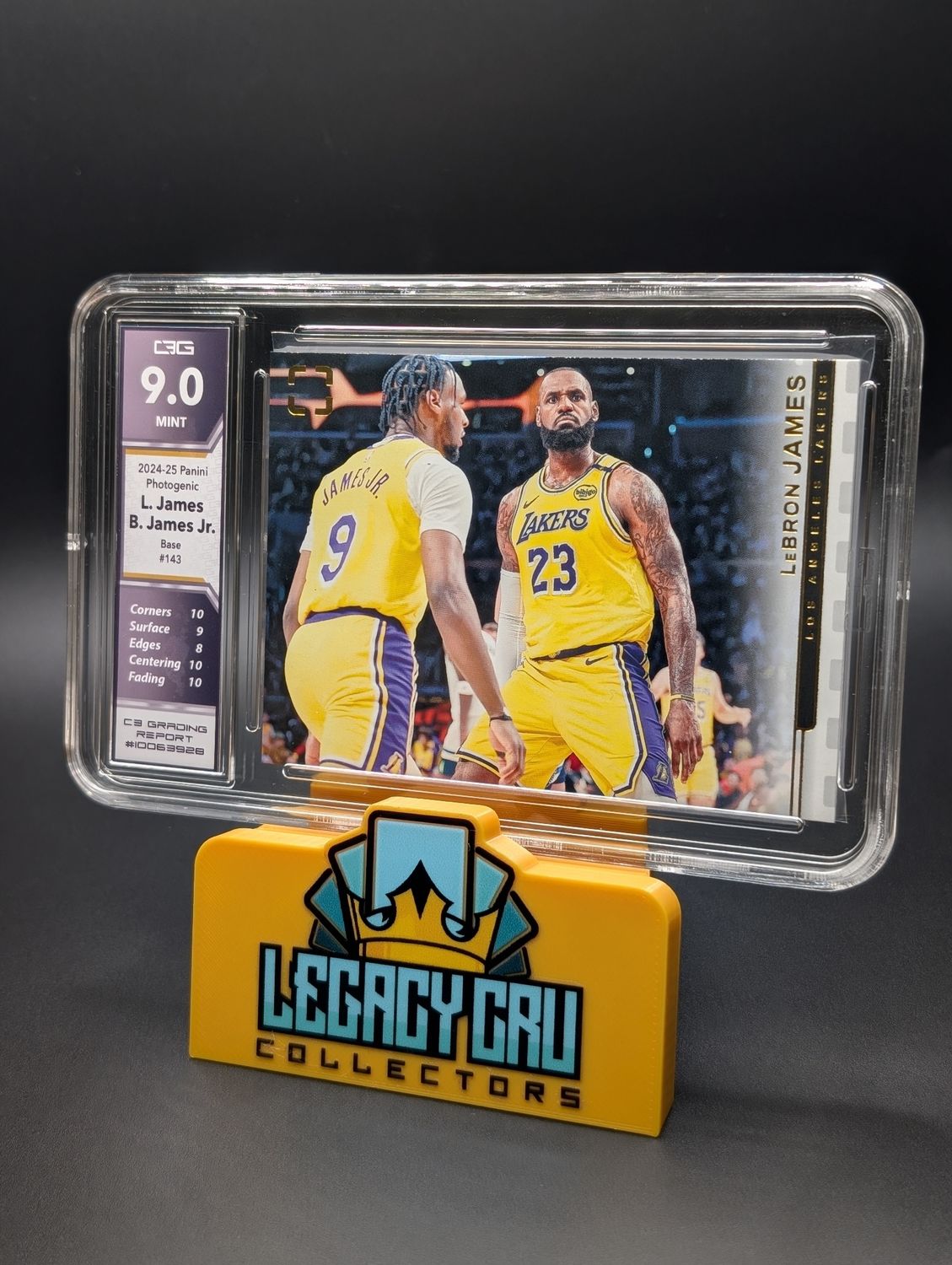 2024-25 Panini Photogenic - LeBron James #143 C3 9.0 Mint