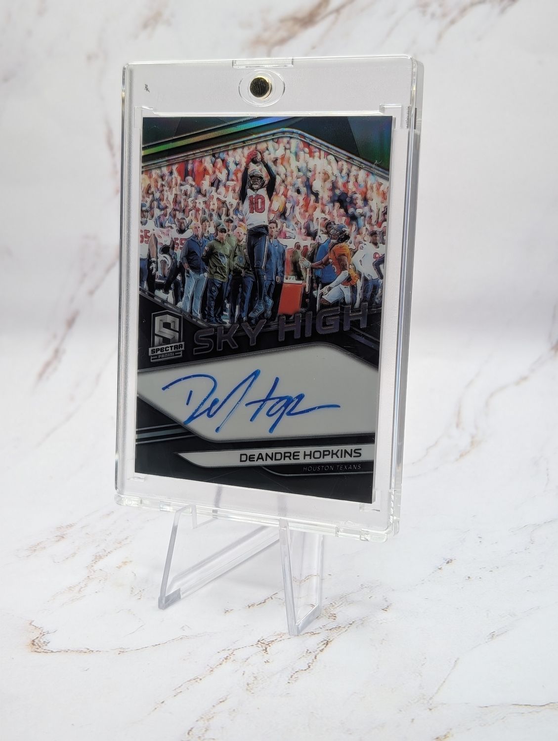 2019 Panini Spectra Sky High Signatures DeAndre Hopkins #SH-DH/50 (AU)