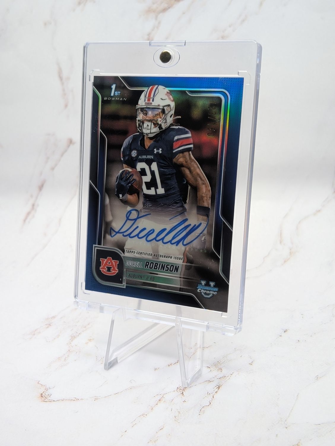 2025 Bowman University Chrome Durell Robinson Auto 1st Blue /150  #BCA-DRO