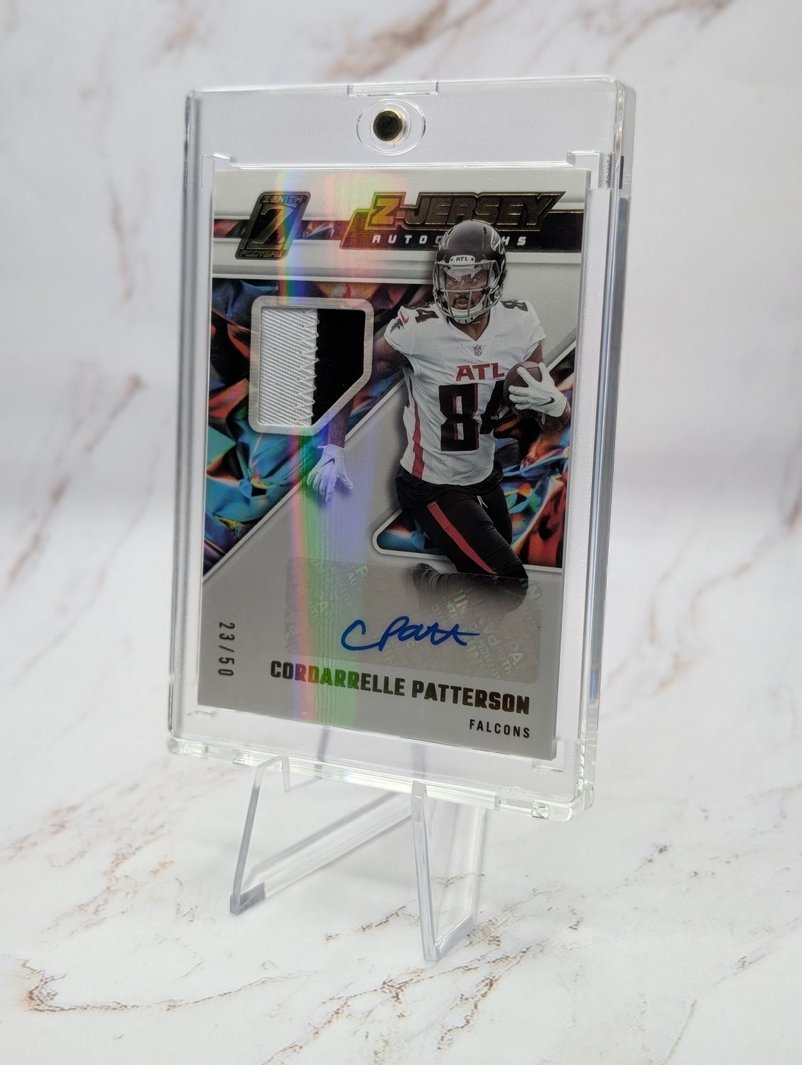 2022 Panini Zenith Z-Jersey Auto Copper /50 Cordarrelle Patterson #ZJA-CP