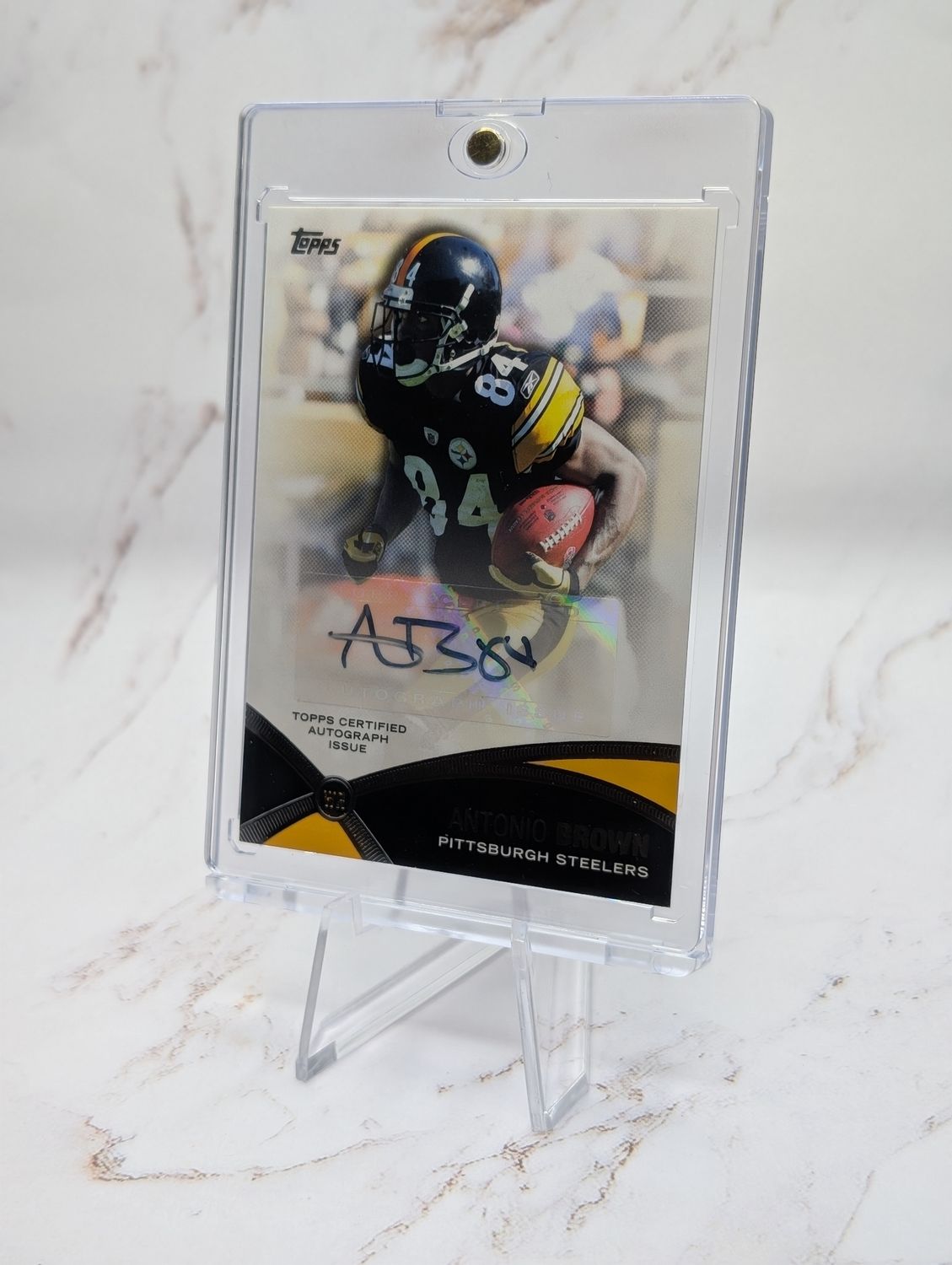 2012 Topps - Prolific Playmakers Autographs Antonio Brown #PPA-ABR (AU)