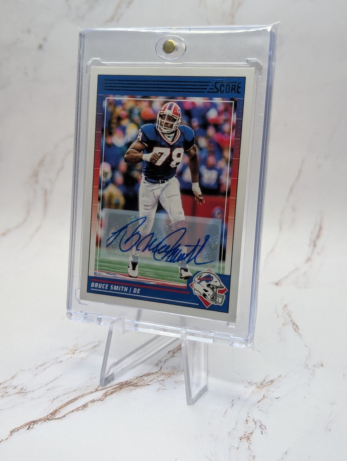 2024 Panini score Signatures football Bruce Smith autograph
