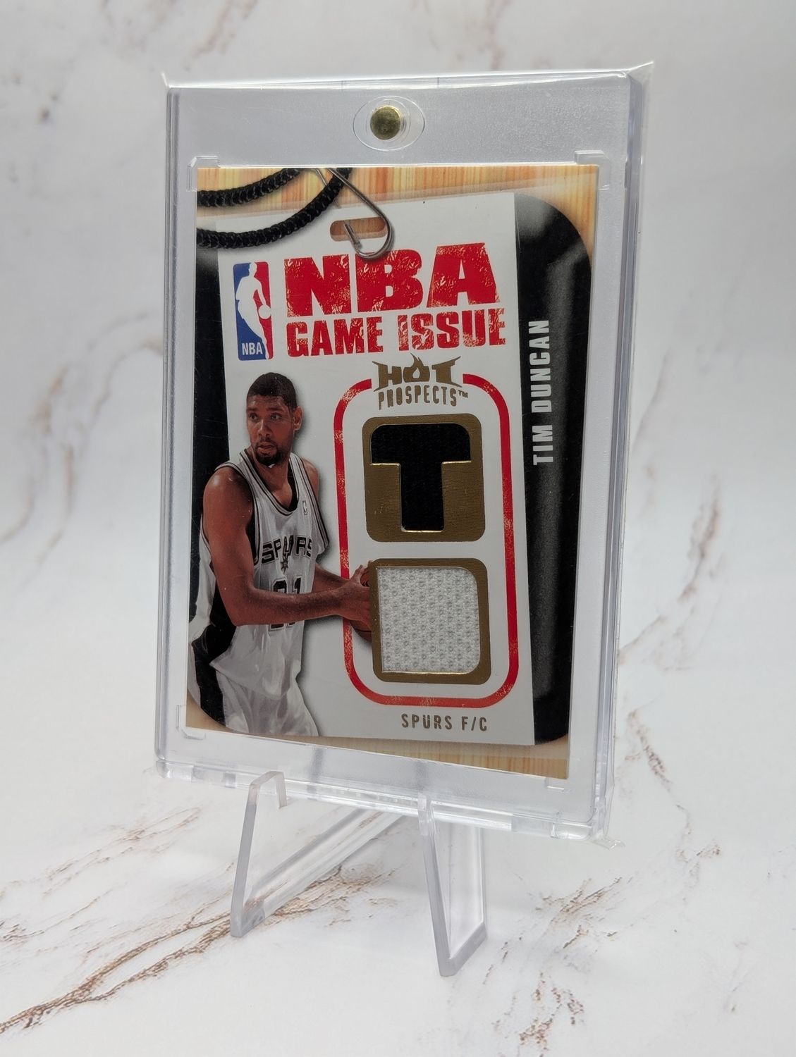 2008-09 Fleer Hot Prospects - Hot Materials Tim Duncan #HM-TD (MEM) /149 2008-09 Fleer Hot Prospects - Hot Materials Tim Duncan #HM-TD (MEM) /149