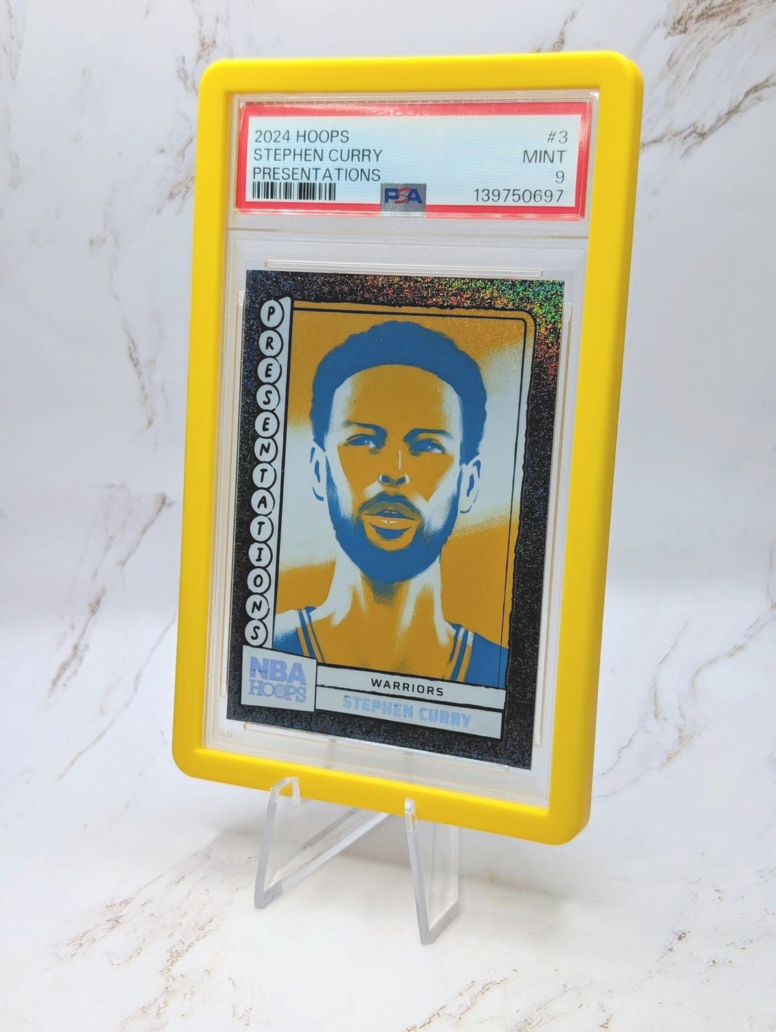 2024 Panini Nba Hoops Presentations Stephen Curry PSA MINT 9 2024 Panini Nba Hoops Presentations Stephen Curry PSA MINT 9