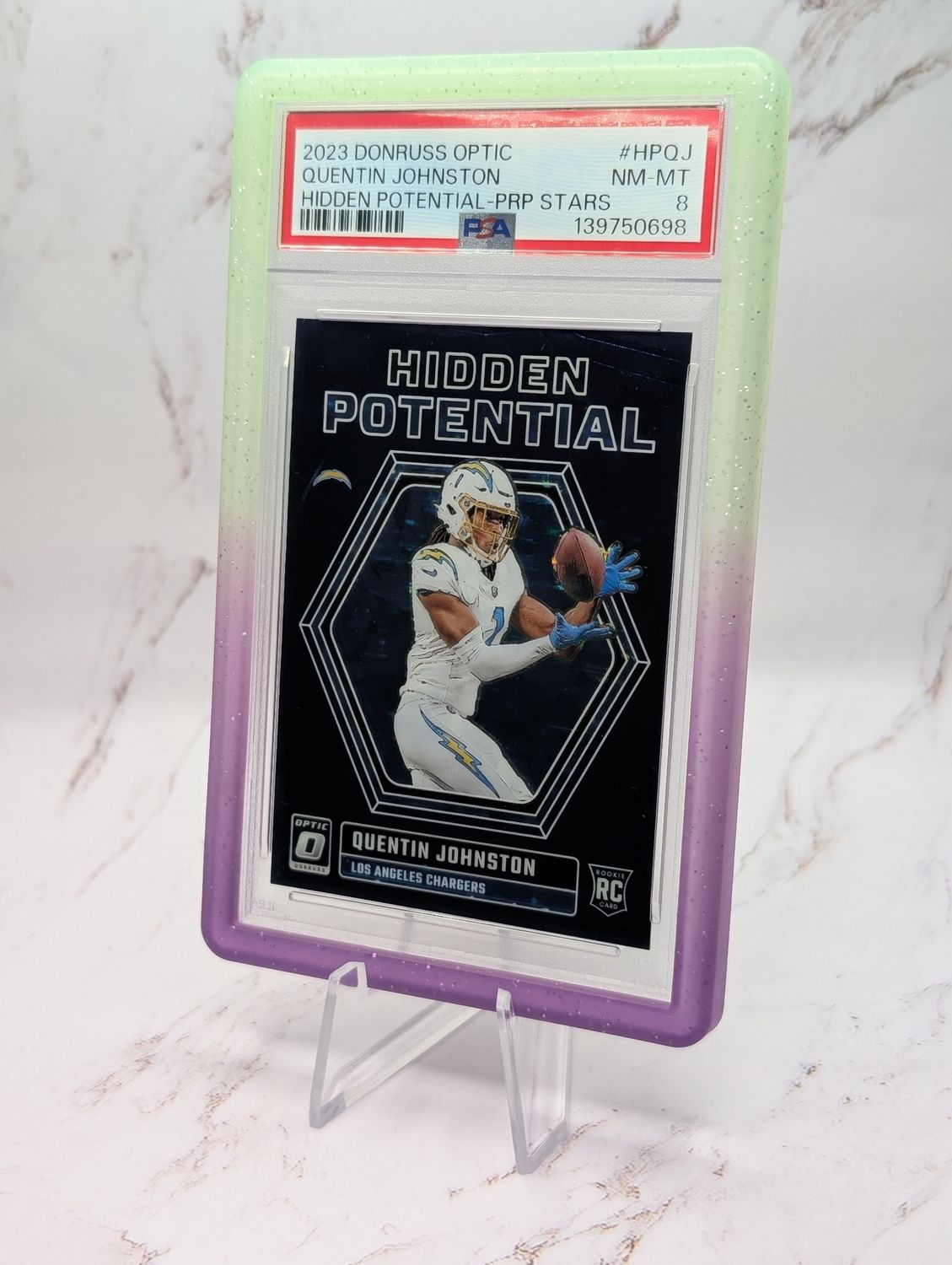 2023 Panini Donruss Optic - Hidden Potential Quentin Johnston /25 2023 Panini Donruss Optic - Hidden Potential Quentin Johnston /25