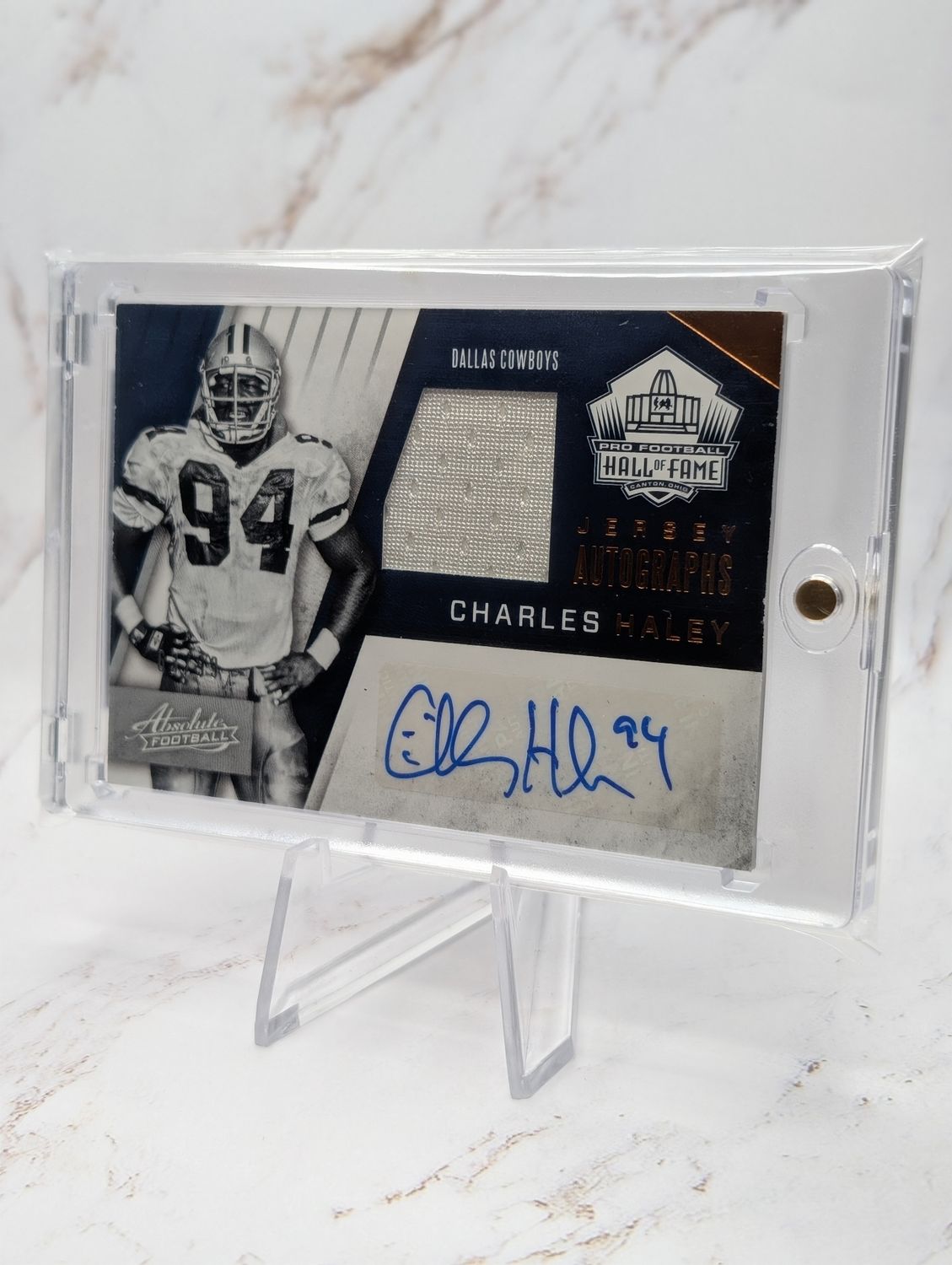 2016 Panini Absolute - Hof Jersey Autographs Charles Haley /99 (AU, MEM)