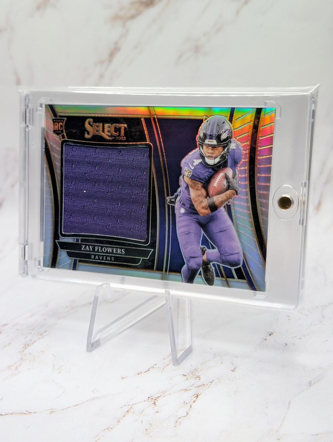 2023 Panini Select Zay Flower Rookie Patch /99