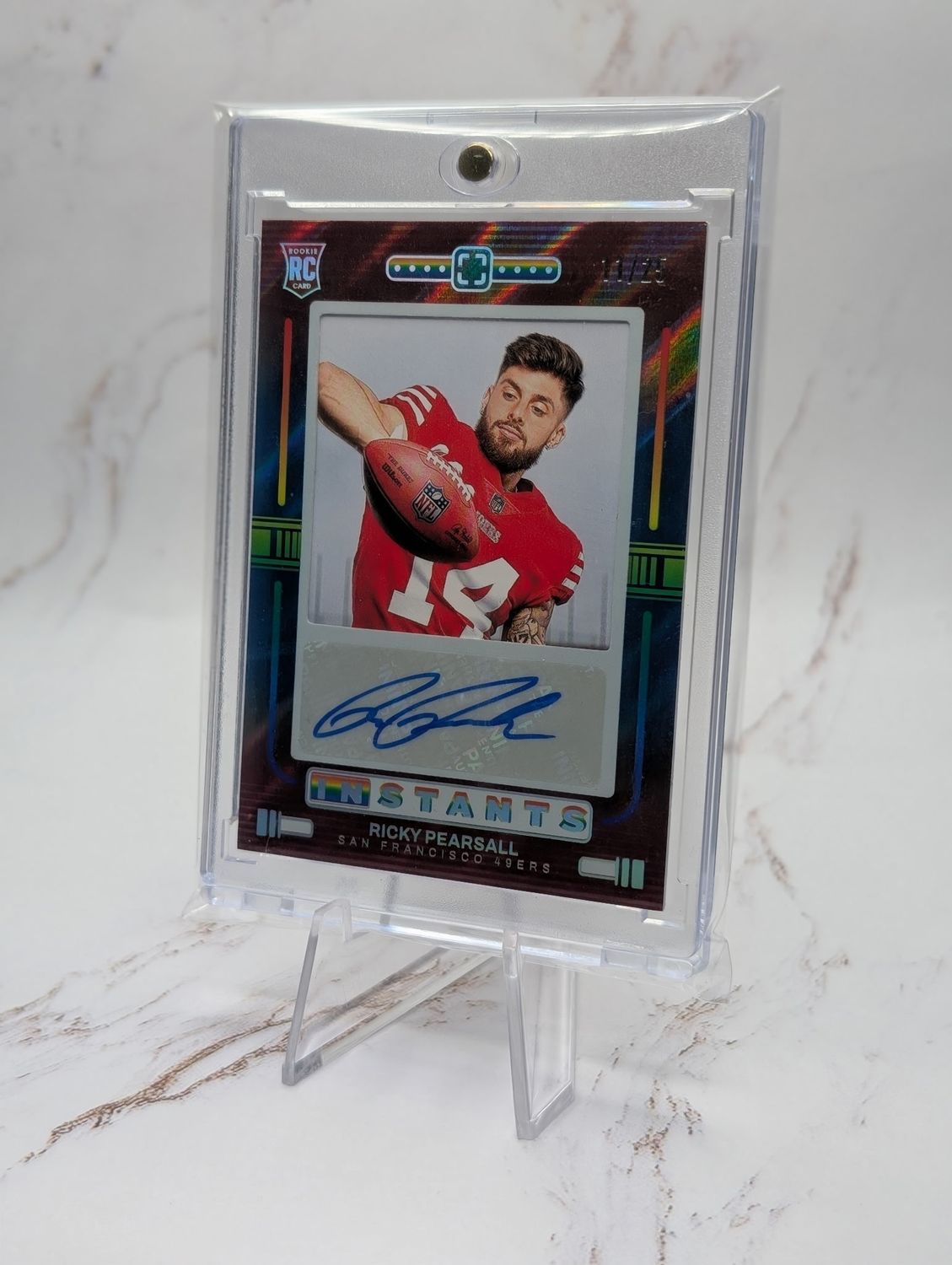 2024 Panini Photogenic Ricky Pearsall  #RIS-RPE Rookie Instants Sias Silver /25