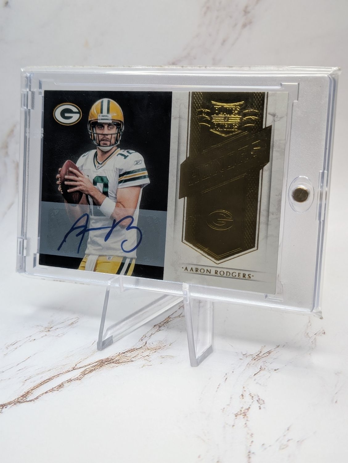 2011 Panini Plates & Patches - Honors Aaron Rodgers Autograph /5