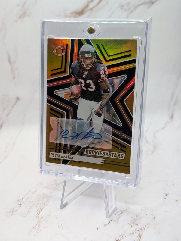 2025 Panini Rookies & Stars - Devin Hester #66 Orange Signatures /199 (AU)