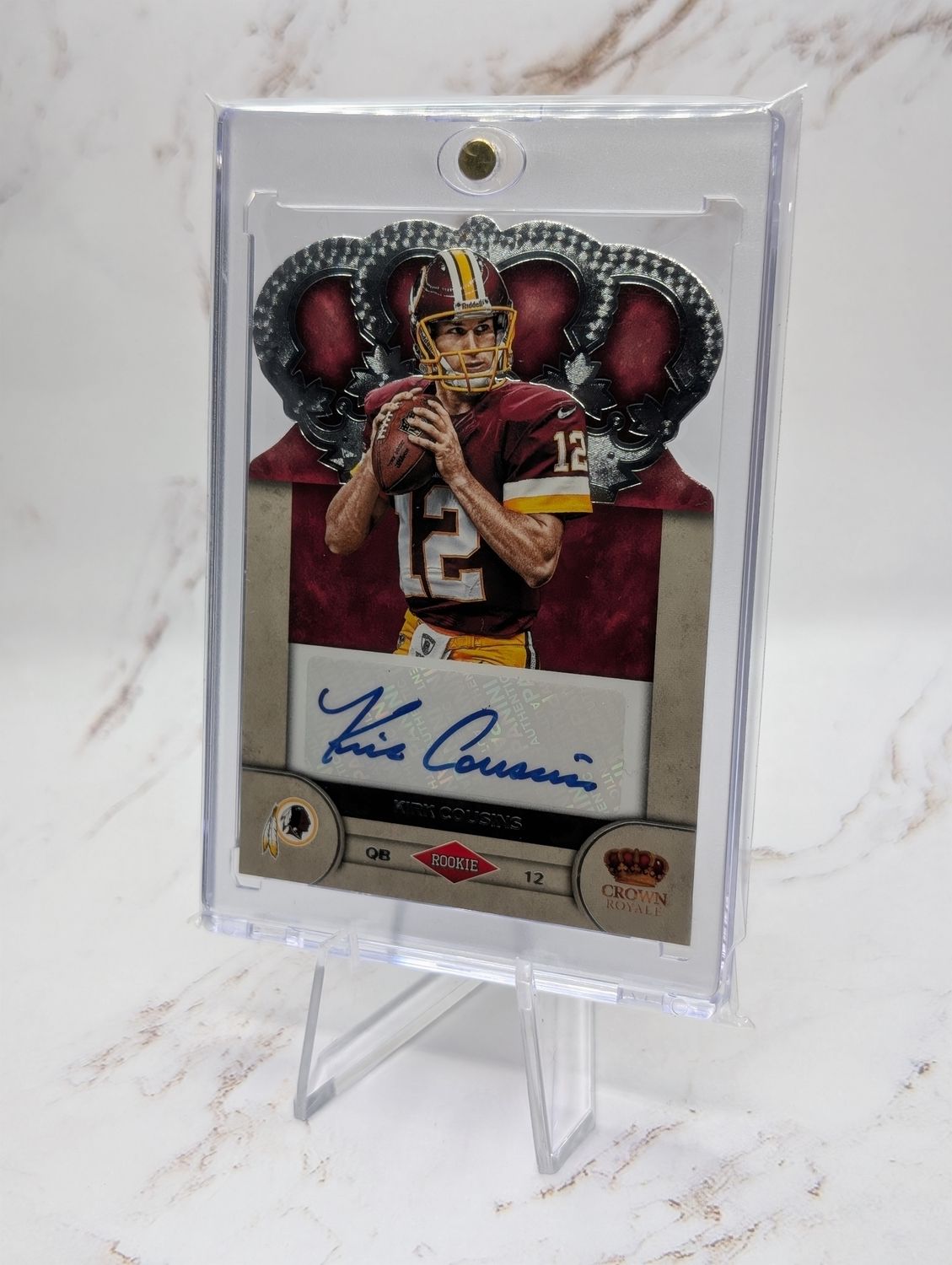 2012 Crown Royale - Rookie Signatures Kirk Cousins #55/245 (AU, RC