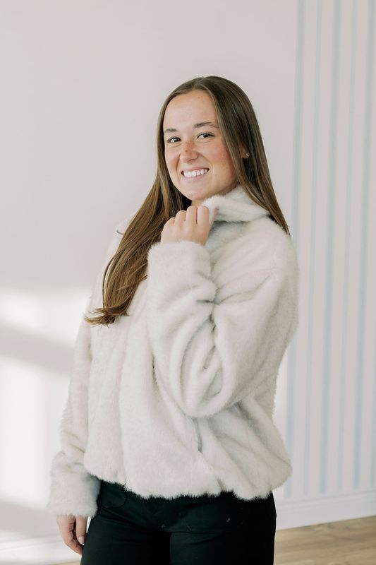 Amethyst Faux Fur Jacket