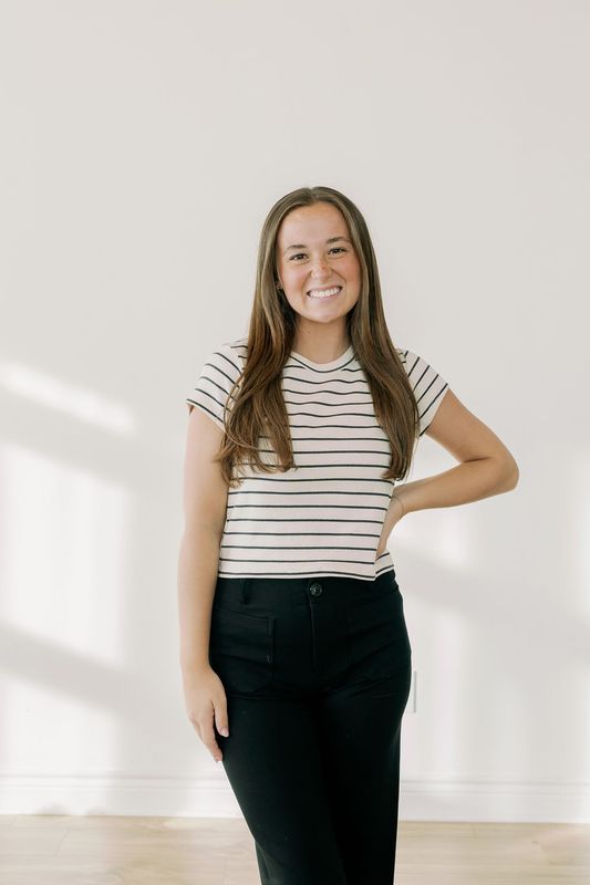 Striped Short Sleeve Top 