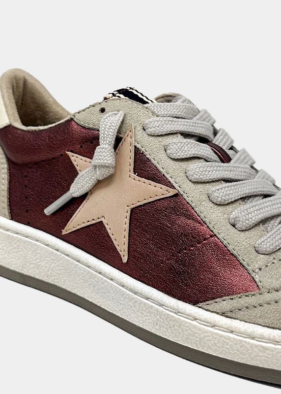 Metallic Star Sneaker