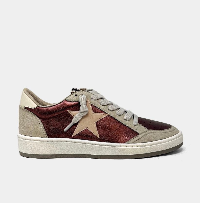 Metallic Star Sneaker