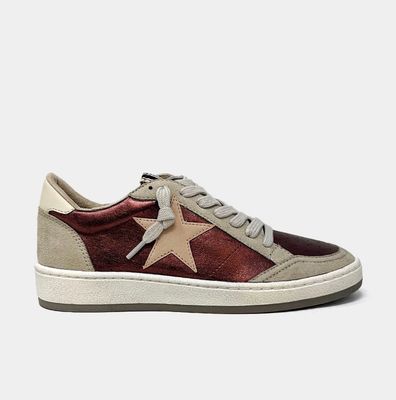 Metallic Star Sneaker
