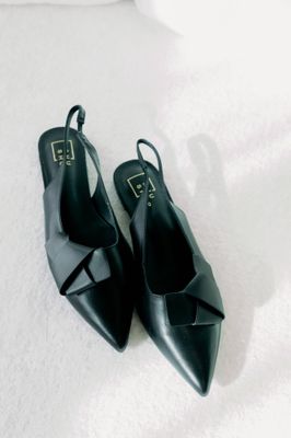 Audrey Sling Back Flat