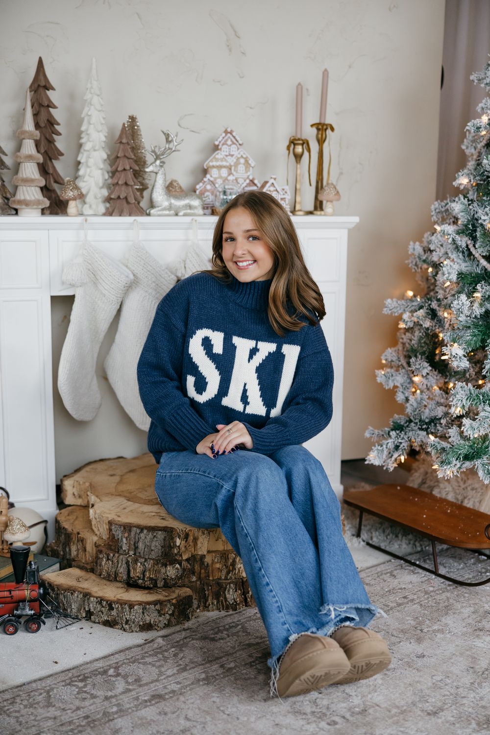SKI Oversized Knit Sweater