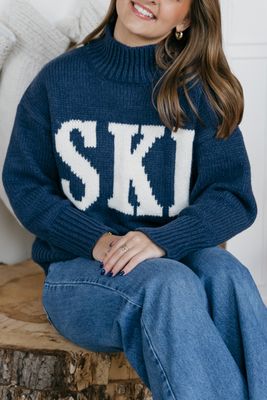 SKI Oversized Knit Sweater