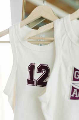 Embroidered 12 Tank 