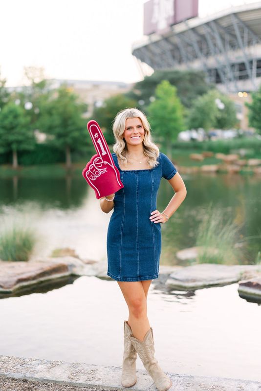 Denim Puff Sleeve Square Neck Mini Dress