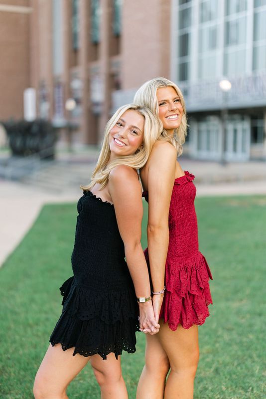 Strapless Smocked Ruffle Mini Dress